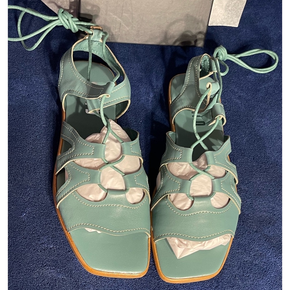 Anthropologie x Silent D Gladiator Satelli Tie-Up Sandals NWT Size 9 - Picture 15 of 16